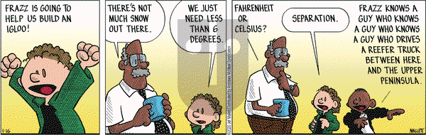 Frazz on Thursday January 16, 2020 Comic Strip
