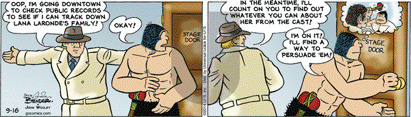 Alley Oop on Tuesday September 16, 2014 Comic Strip