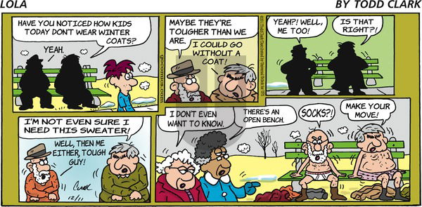 Lola on Sunday December 11, 2011 Comic Strip