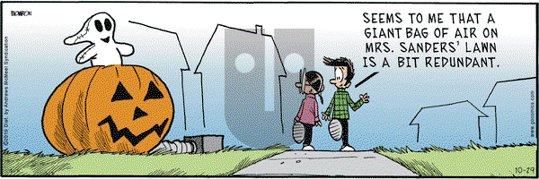 Grand Avenue on Tuesday October 29, 2019 Comic Strip