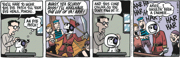 Pooch Cafe on Thursday April 7, 2005 Comic Strip