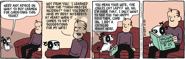 Pooch Cafe on Thursday December 20, 2012 Comic Strip