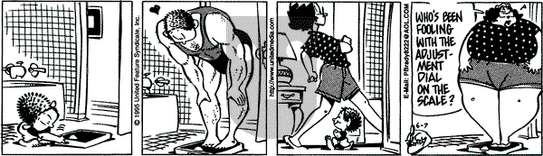 Rose is Rose on Wednesday June 7, 1995 Comic Strip