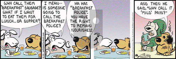 DeFlocked on Wednesday September 25, 2019 Comic Strip