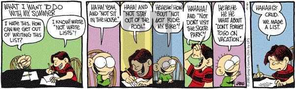 The Buckets on Saturday June 5, 2010 Comic Strip