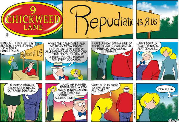 9 Chickweed Lane on Sunday March 23, 2008 Comic Strip