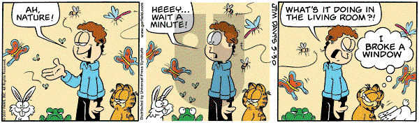 Garfield on Wednesday May 30, 2007 Comic Strip