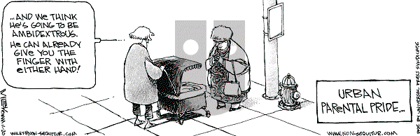 Non Sequitur on Monday November 20, 2000 Comic Strip