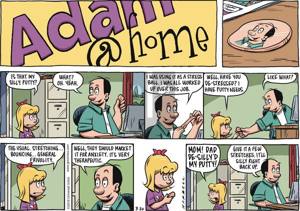 Adam@Home on Sunday March 20, 2016 Comic Strip