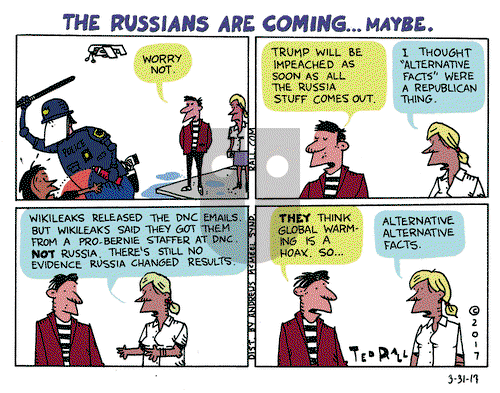 Ted Rall on Friday March 31, 2017 Comic Strip