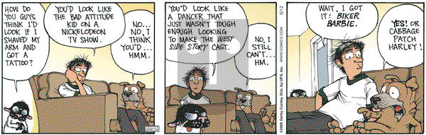 Get Fuzzy on Friday June 12, 2009 Comic Strip