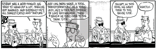 Monty on Tuesday November 19, 2002 Comic Strip