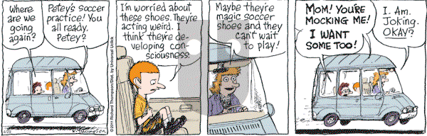 Cul de Sac on Friday April 29, 2011 Comic Strip