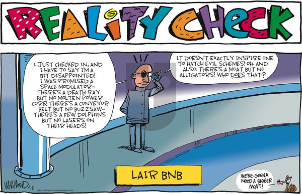 Reality Check on Sunday April 11, 2021 Comic Strip