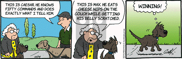 Lola on Monday October 14, 2019 Comic Strip