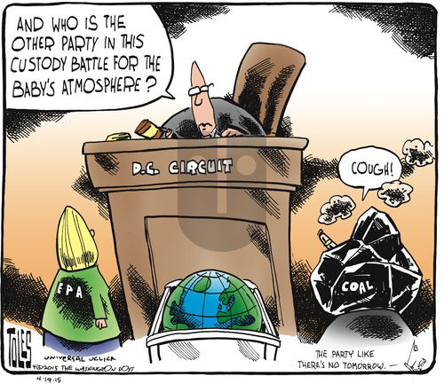 Tom Toles on Sunday April 19, 2015 Comic Strip
