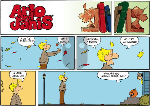 Arlo and Janis on Sunday October 25, 2009 Comic Strip