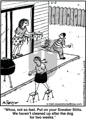Close to Home on Thursday June 2, 2005 Comic Strip