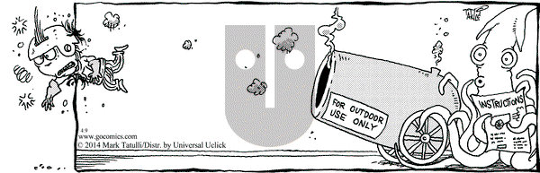Lio on Wednesday April 9, 2014 Comic Strip
