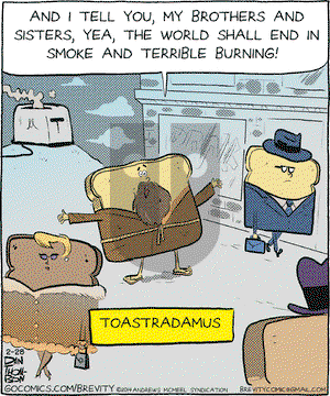 Brevity on Wednesday February 28, 2018 Comic Strip