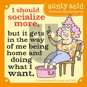 Aunty Acid on Saturday December 30, 2017 Comic Strip