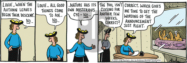 Overboard on Monday September 20, 2021 Comic Strip