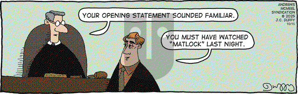 The Fusco Brothers on Wednesday October 15, 2025 Comic Strip