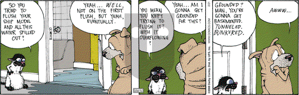 Get Fuzzy on Thursday February 21, 2008 Comic Strip