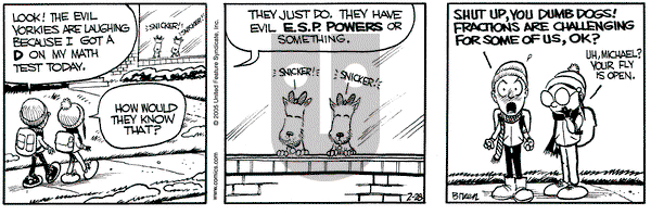 Grand Avenue on Monday February 28, 2005 Comic Strip