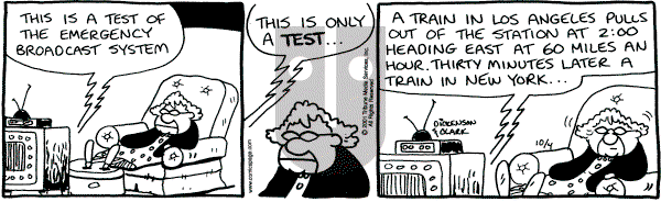 Lola on Thursday October 4, 2001 Comic Strip