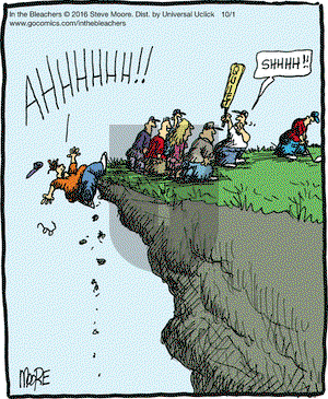 In the Bleachers on Saturday October 1, 2016 Comic Strip