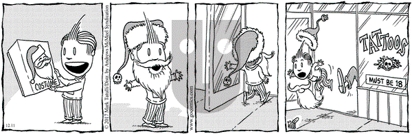 Lio on Monday December 11, 2017 Comic Strip