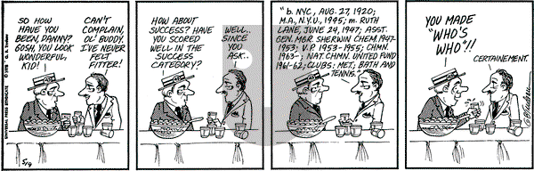 Doonesbury on Wednesday May 9, 1973 Comic Strip
