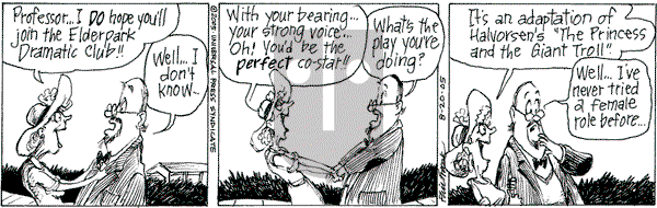 The Elderberries on Saturday August 20, 2005 Comic Strip