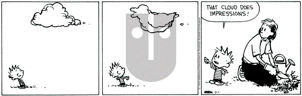 Calvin and Hobbes - Friday September 1, 2023 Comic Strip