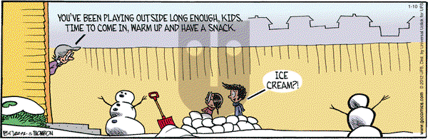 Grand Avenue on Saturday January 10, 2015 Comic Strip