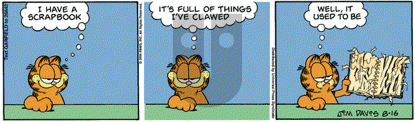 Garfield on Wednesday August 16, 2006 Comic Strip