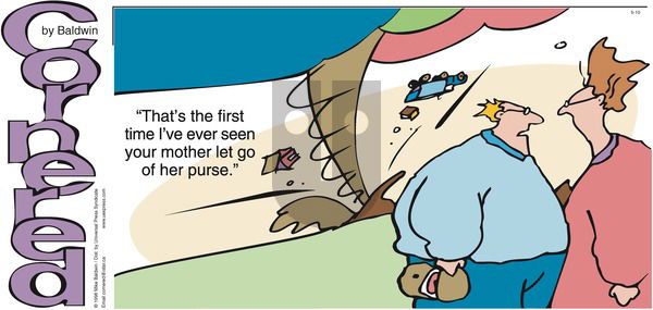 Cornered on Tuesday August 11, 1998 Comic Strip