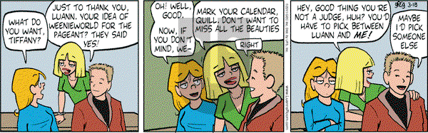 Luann on Friday March 18, 2011 Comic Strip