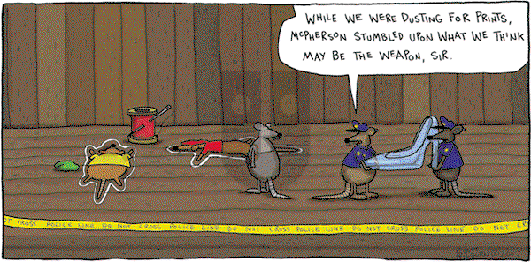 The Argyle Sweater on Sunday August 5, 2007 Comic Strip