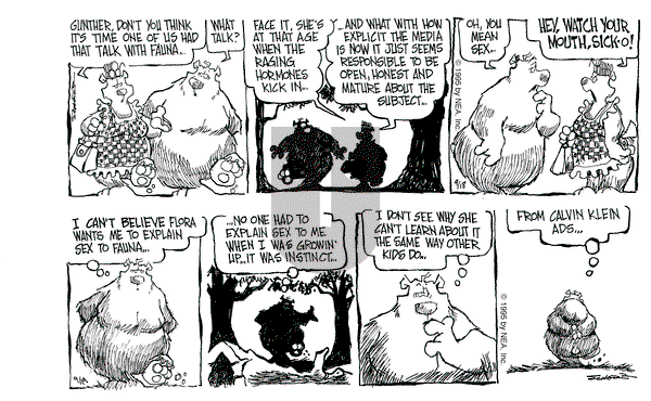 The Grizzwells on Monday September 18, 1995 Comic Strip