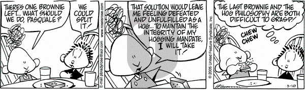 Rose is Rose on Thursday March 10, 2005 Comic Strip