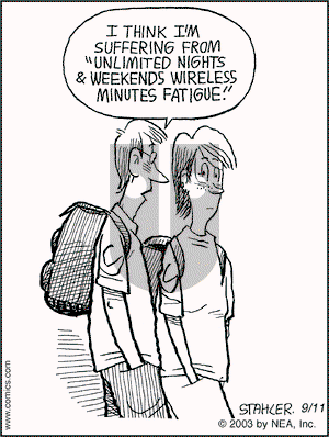 Moderately Confused on Friday November 7, 2003 Comic Strip
