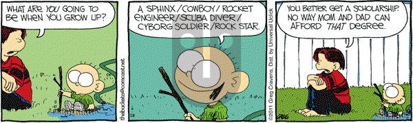 The Buckets on Tuesday June 28, 2011 Comic Strip