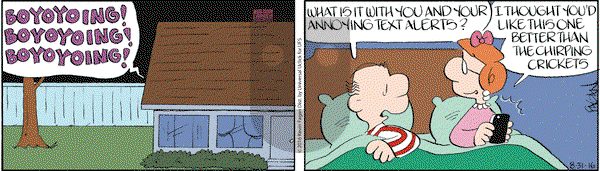 Drabble on Wednesday August 31, 2016 Comic Strip