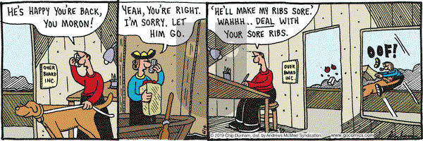 Overboard on Friday June 14, 2019 Comic Strip