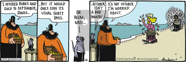 Overboard on Saturday October 1, 2016 Comic Strip