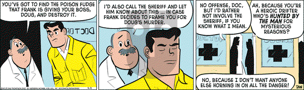 Rip Haywire on Friday April 5, 2019 Comic Strip