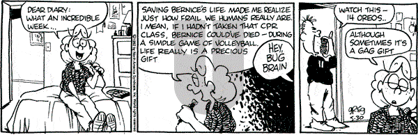 Luann on Saturday May 30, 1992 Comic Strip