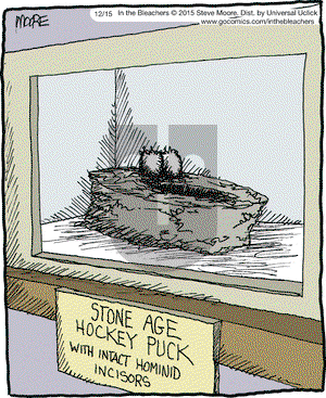In the Bleachers on Tuesday December 15, 2015 Comic Strip